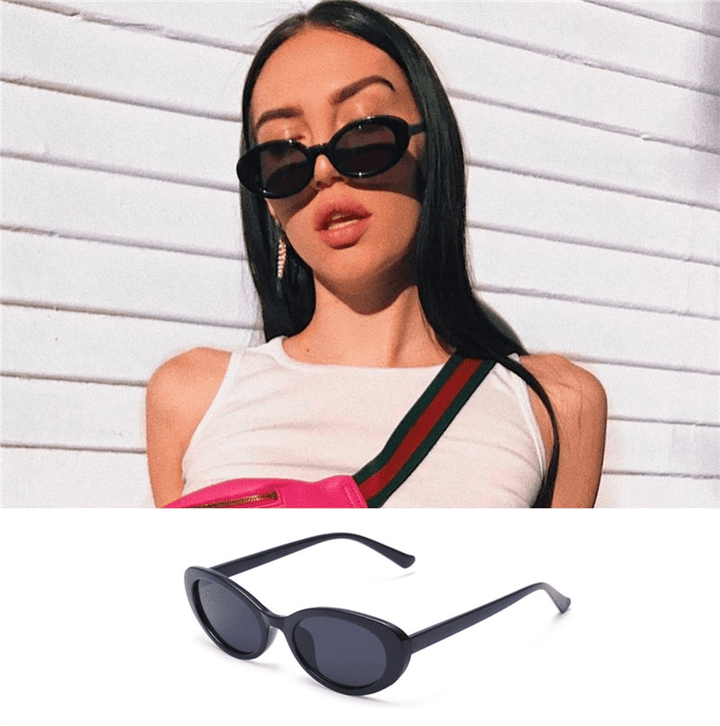 European and American Retro Oval Sunglasses Hong Kong Style - MRSLM