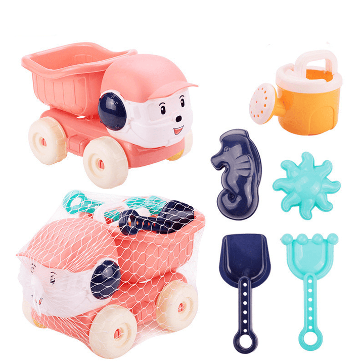 Summer Beach Water Play Toy Car Children Outdoor Sand Digging Toy - MRSLM