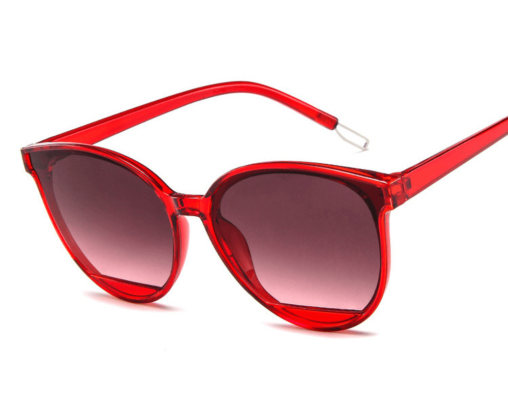 Fashion Sunglasses Ladies round Frame Sunglasses - MRSLM