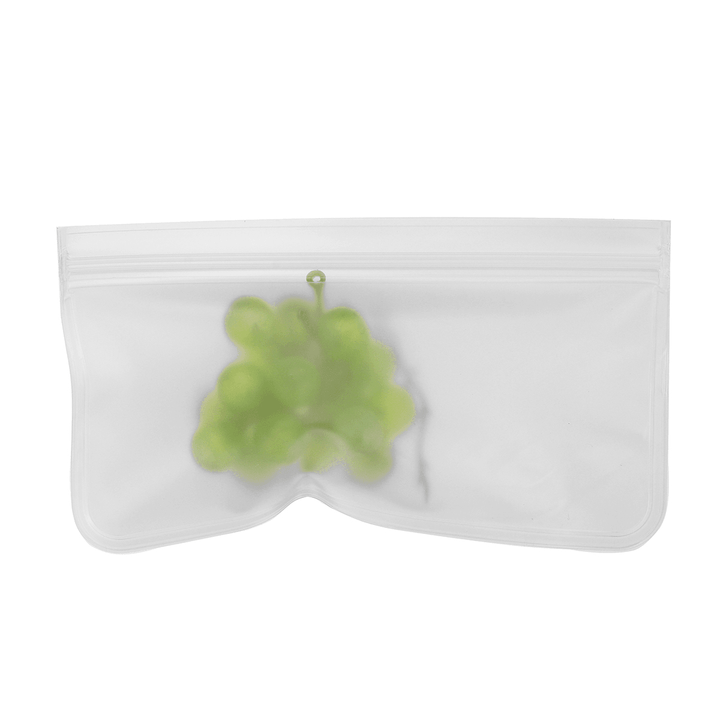 Food Storage Bags Reusable Silicone Containers for Lunch Vegetable Resealable Kitchen Storage Bag - MRSLM