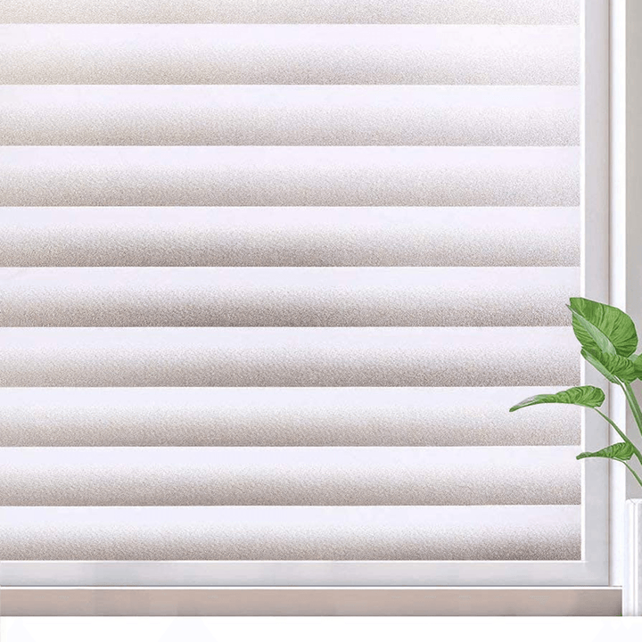 100/200Cm Frosted Window Film Glass Sticker Anti-Uv Privacy Office Home Decoration - MRSLM