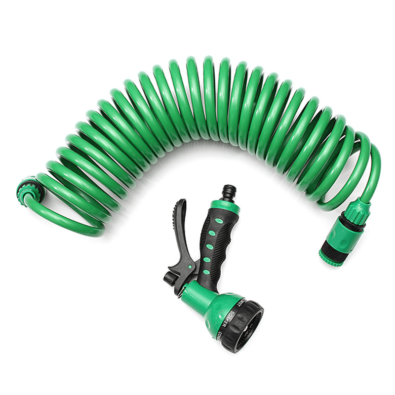 25FT Flexible Portable Expandable Garden Water Hose with Nozzle - MRSLM