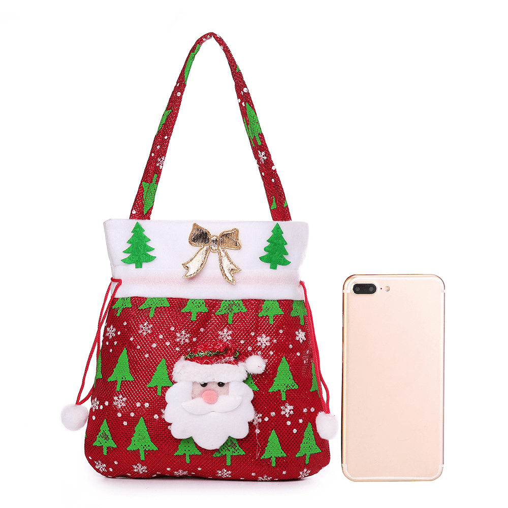 Christmas Gift Bag Christmas Event Party Cute Candy Handbag - MRSLM