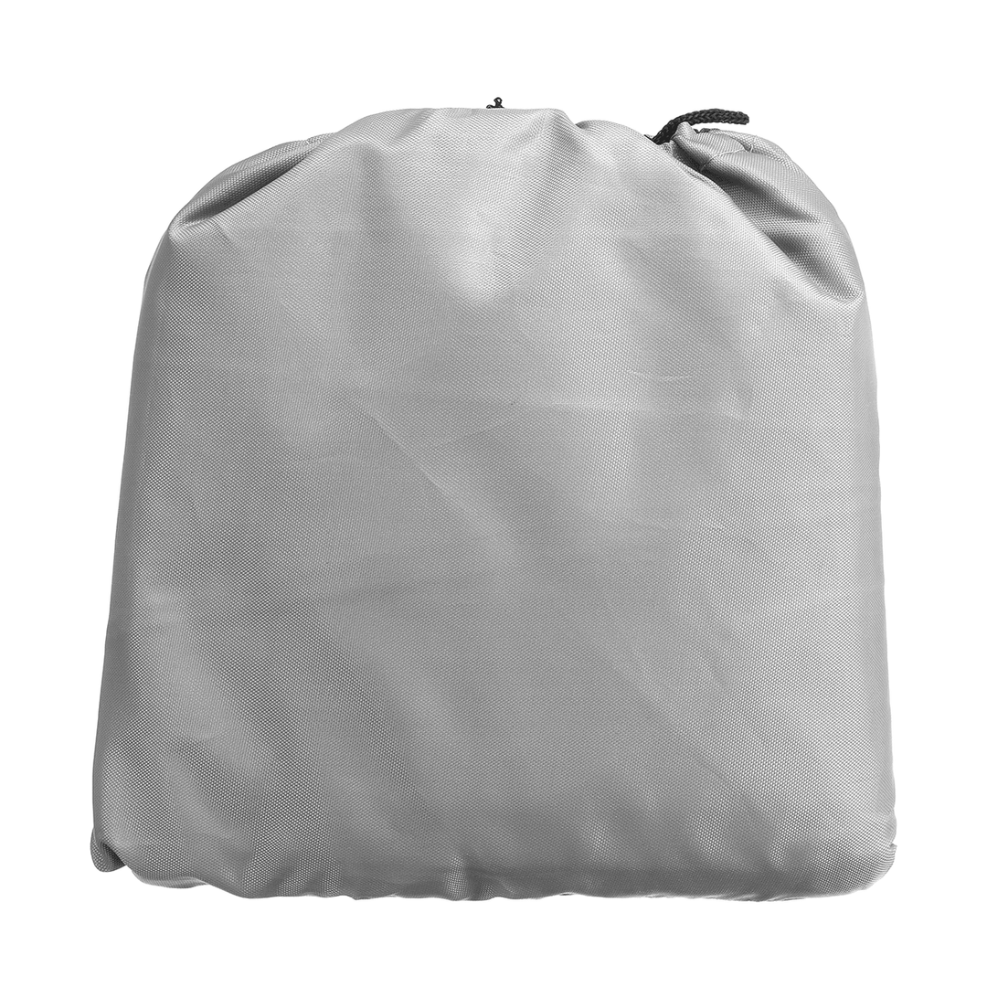 210D Oxford Waterproof Full Outboard Motor Engine Boat Cover Silver 15HP/15-30HP/30-60HP/60-100HP/100-150HP/175-250HP - MRSLM