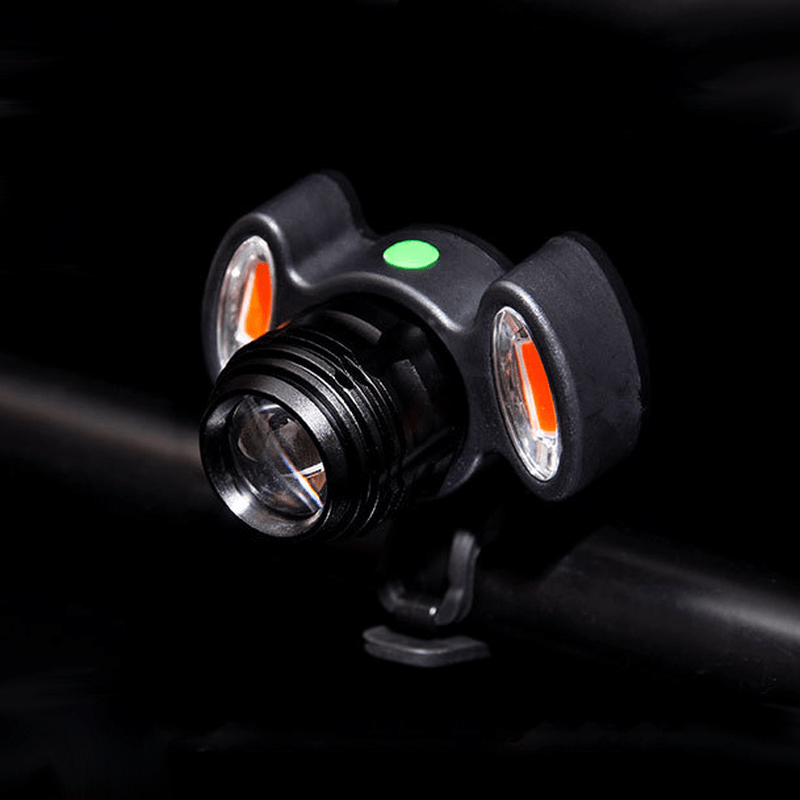 XANES 800LM T6 Bicycle Warning Light Zoomable IPX6 Waterproof Bike Front Light 4 Modes USB Charging - MRSLM