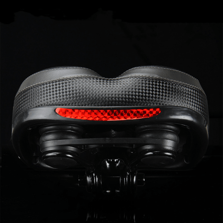 BIKIGHT PU Waterproof Vibration Damping Anti-Slip Abrasion Resistant Comfortable Universal Fit Saddle Bike Saddles - MRSLM