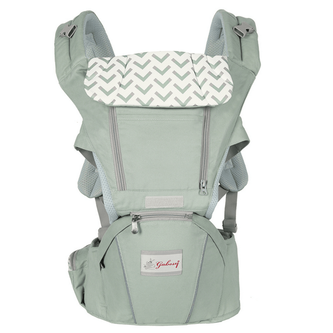 0-36 Months 3 in 1 Breathable Front Baby Carriers Waist Stool Infant Comfortable Wrap Sling Backpack - MRSLM