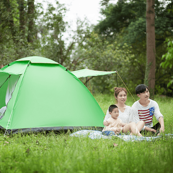 For 4 Person 2*2*1.25M Automatic Set up Family Outdoor Camping Tent UV Proof Camp Tents Ultralight Instant Shade Tent - MRSLM