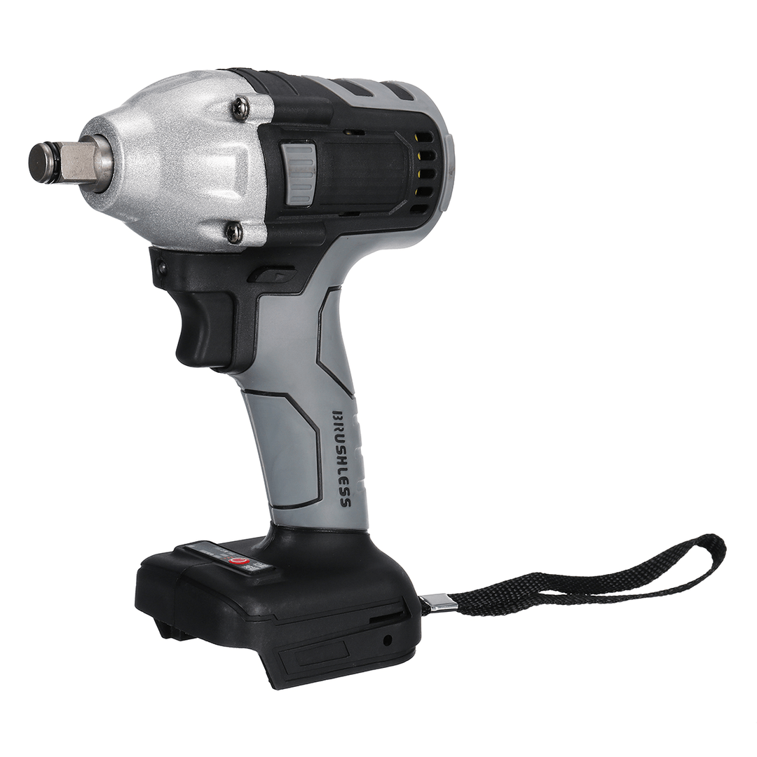 Gray Cordless Brushless Impact Wrench Drill Drive Machine for Makita 18V Battery - MRSLM