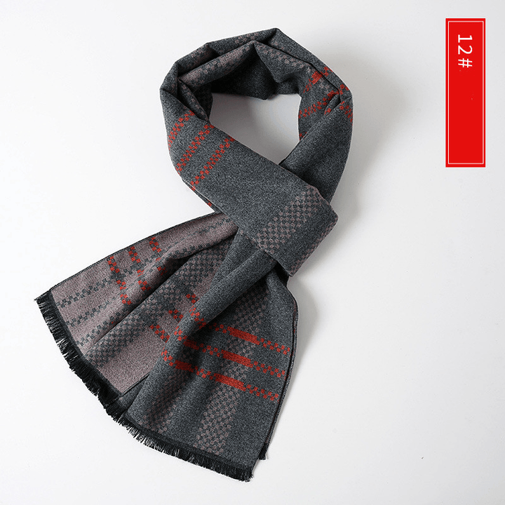 Men'S Extended Cashmere All-Match Warm Scarf - MRSLM