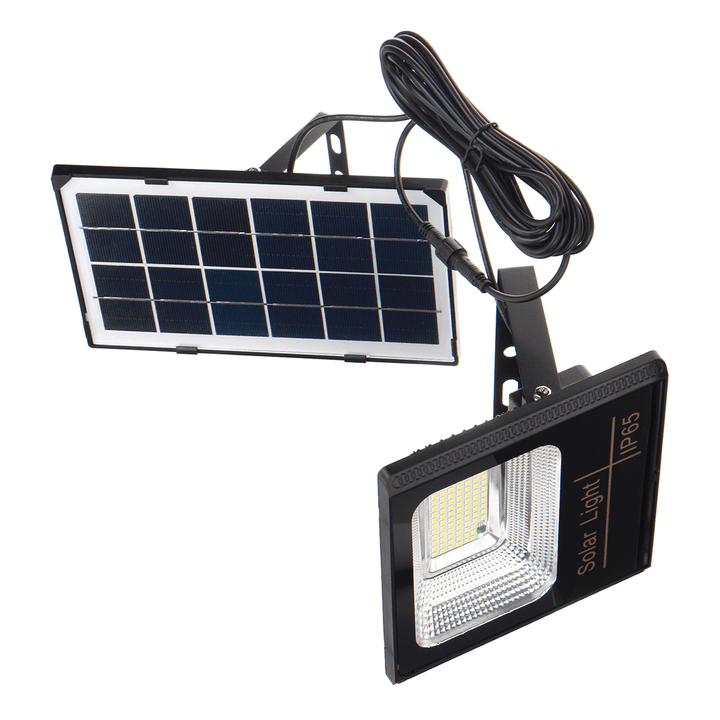 LED Solar Camping Light 5000Mah Street Flood Lamp Waterproof Garden Spotlight with Remote Control Outdoor Patio - MRSLM