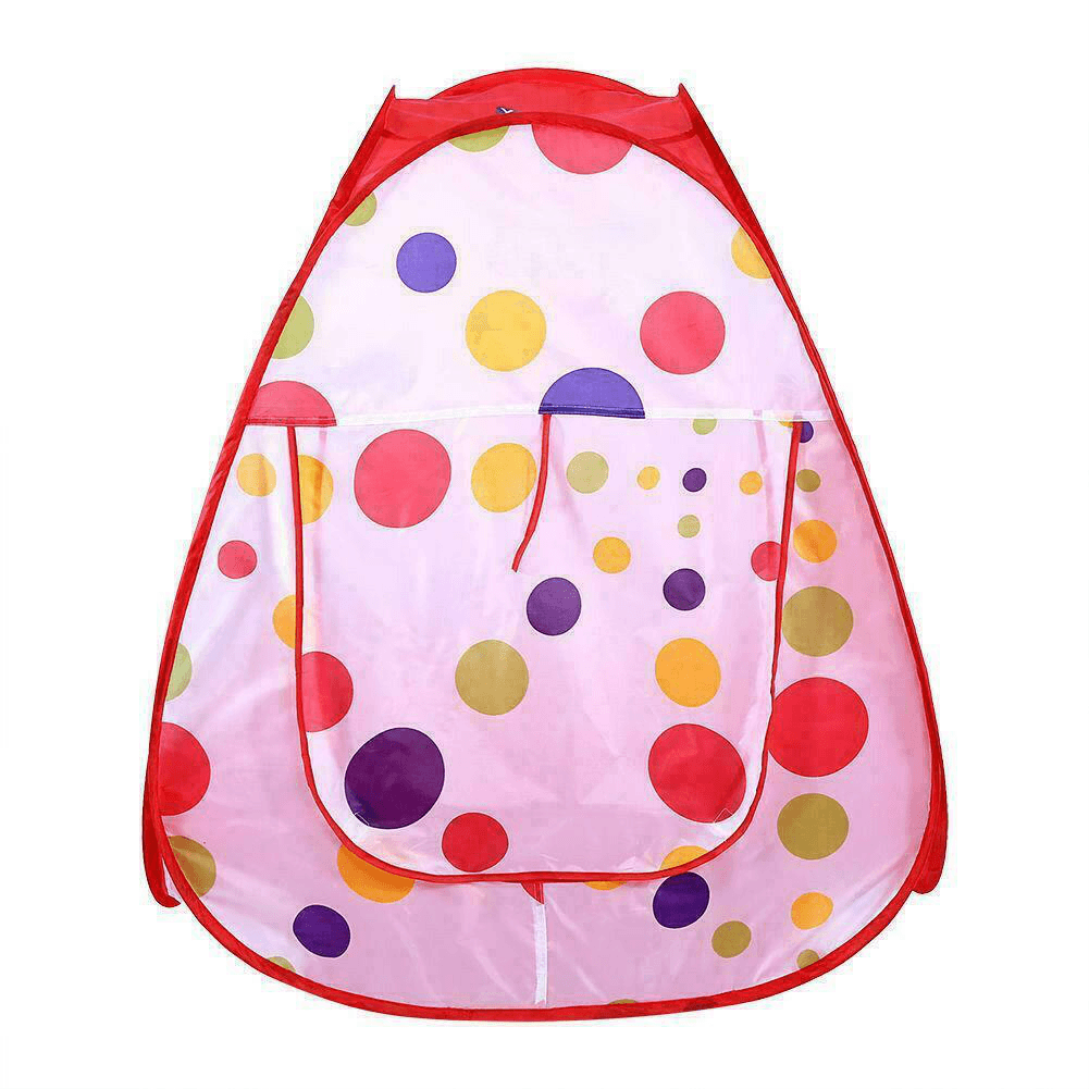 3-In-1 Kids Play Tent Baby Tunnel Game House Ball Pit Pool Indoor Outdoor Playground - MRSLM