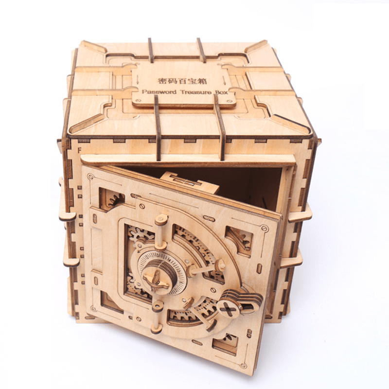 Wooden Puzzle Oy 3D Puzzle Assembling Code Box - MRSLM