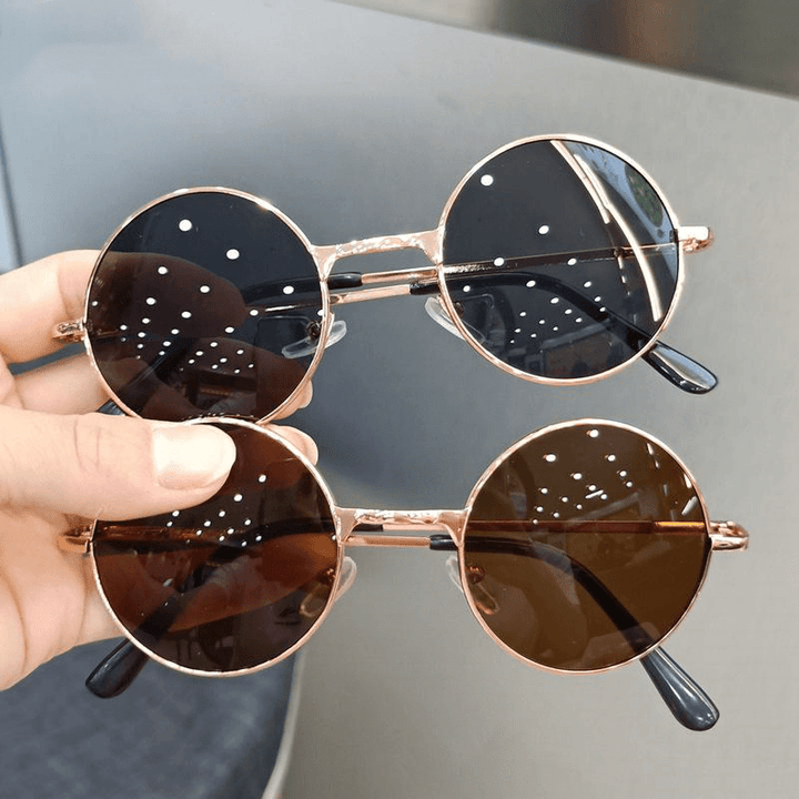 Metal Children'S Sunglasses Boys and Girls Trendy Decoration - MRSLM