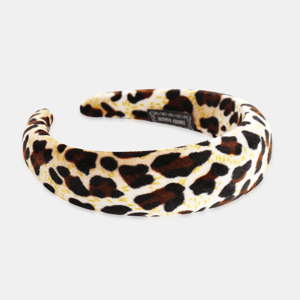 Leopard Print Sponge Headband - MRSLM