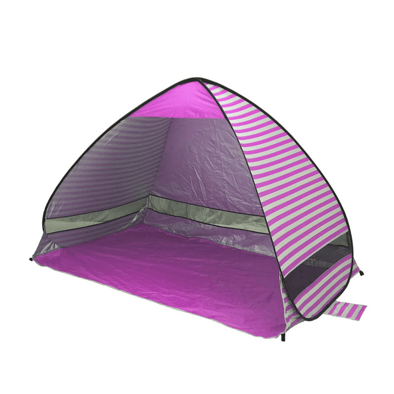 Outdoor Popup Tent Ultralight Beach Tents Shelter Uv-Protective Automatic Tent Shade - MRSLM