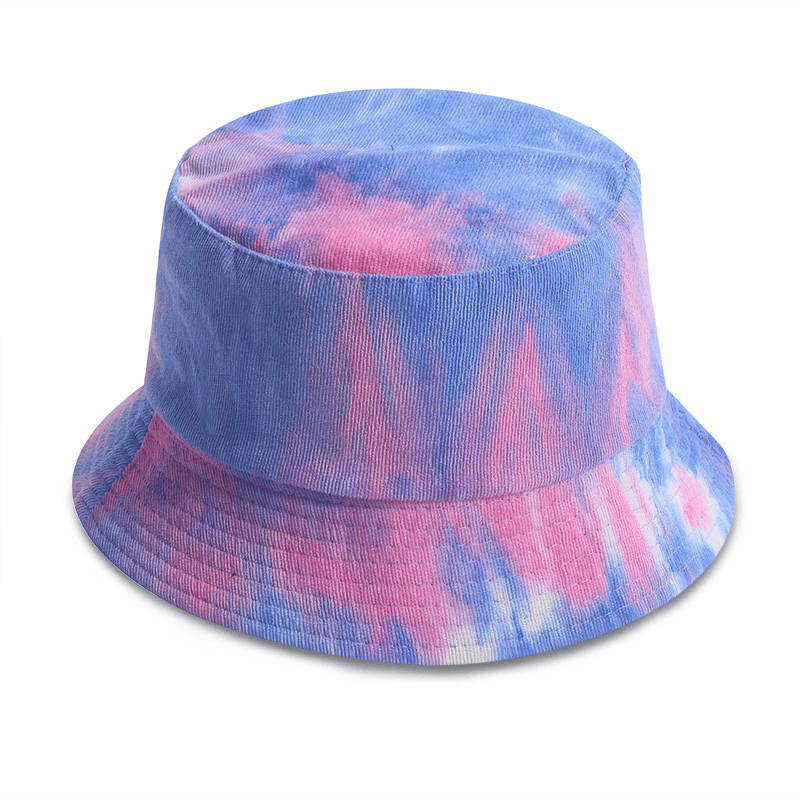 Corduroy Tie Dye Fisherman Hat - MRSLM