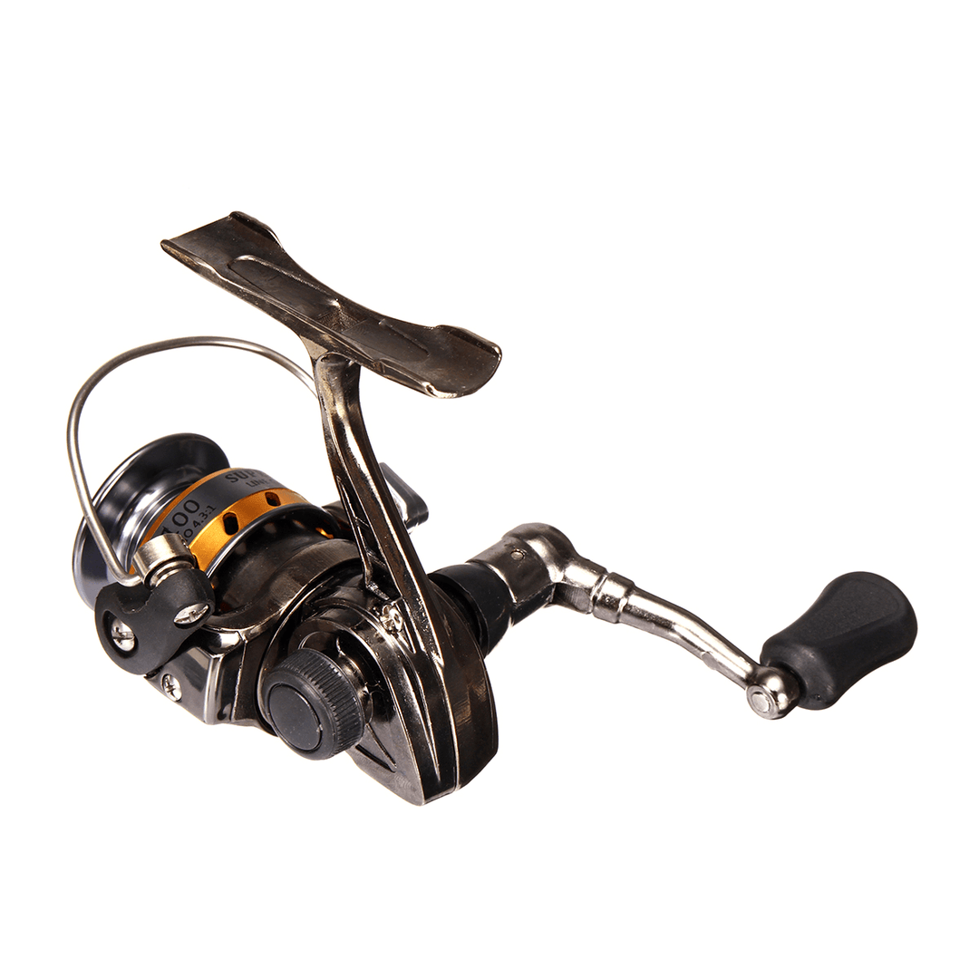 ZANLURE MIN100 1#/120M 4.3:1 Mini Ice Fishing Reel Ultra Light Spinning Fishing Reel Sea Fishing - MRSLM