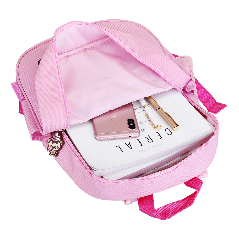 Yummiibear Squishy Pink Schoolbag with Limited Squishy Free Gift - MRSLM