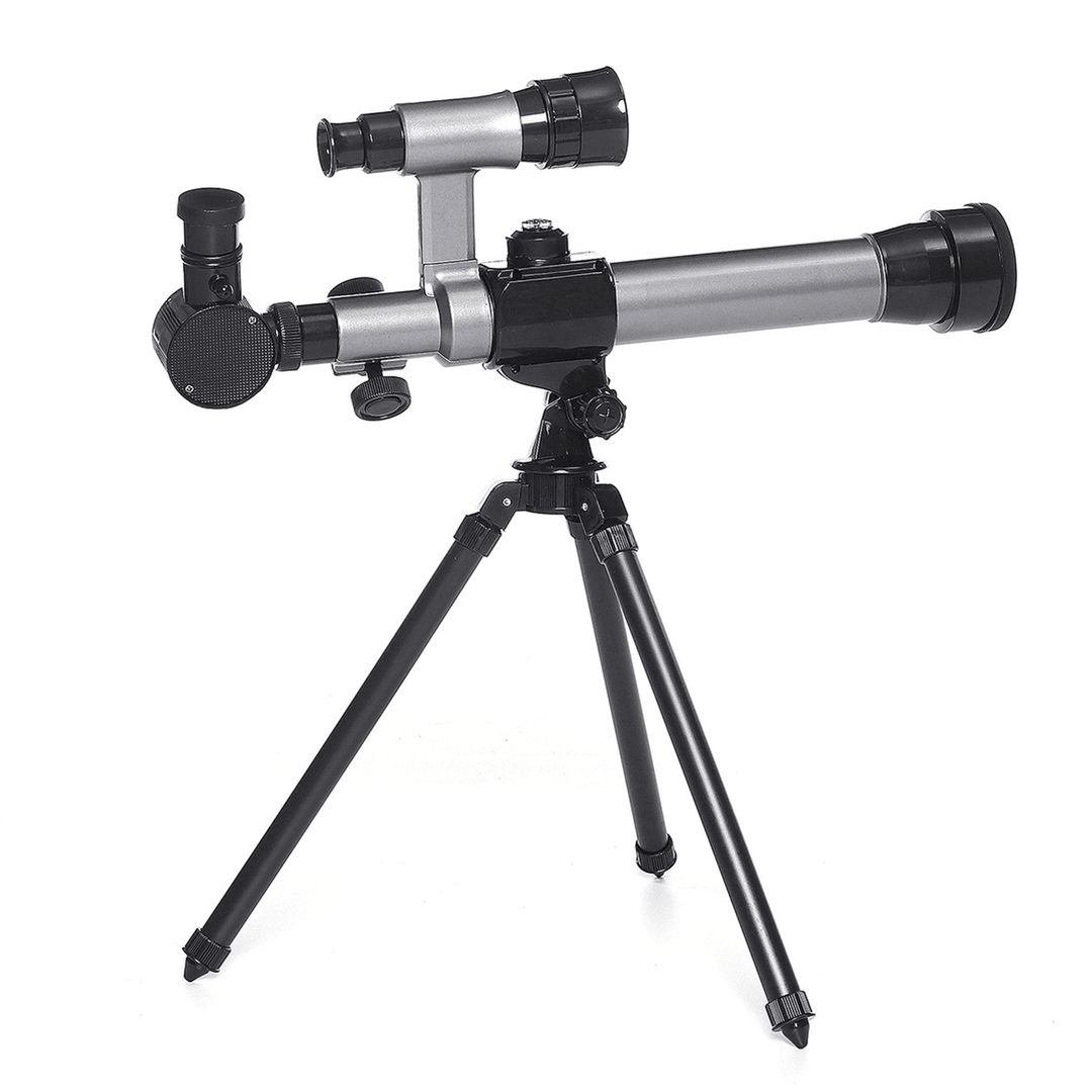 Kids HD Telescope Astronomical Monocular with Tripod Refractor Spyglass Zoom High Power Spotting Scopes - MRSLM