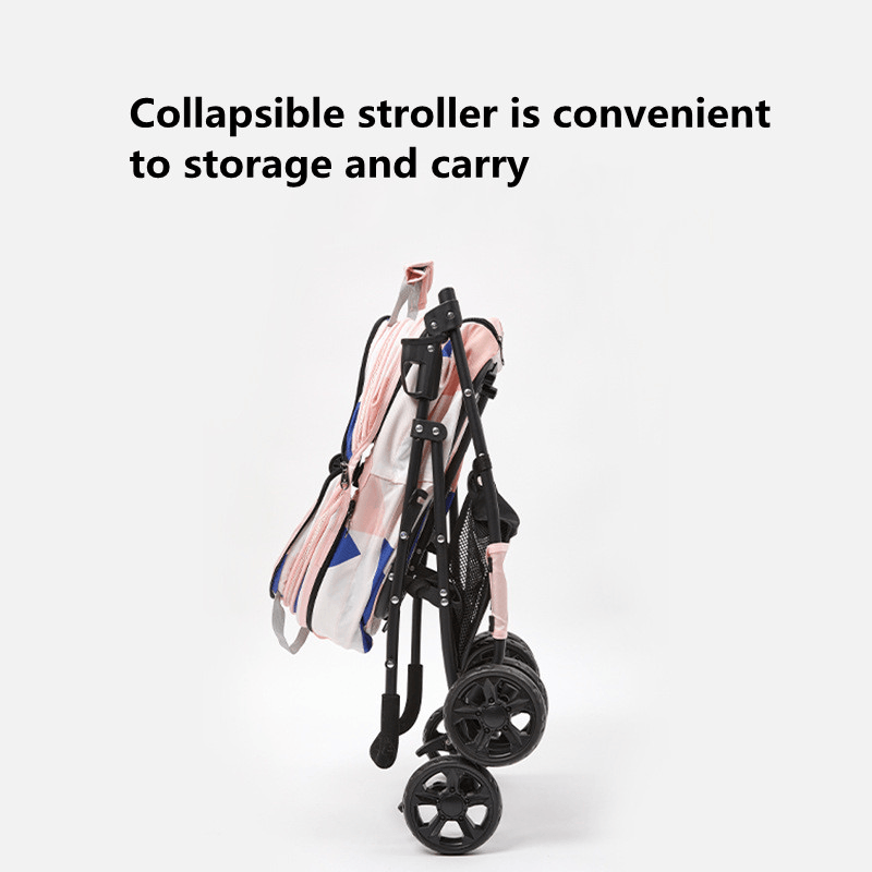 PETKIT Pet Collapsible Stroller PVC Brake Protection Enough Ventilation Removable Basket - MRSLM