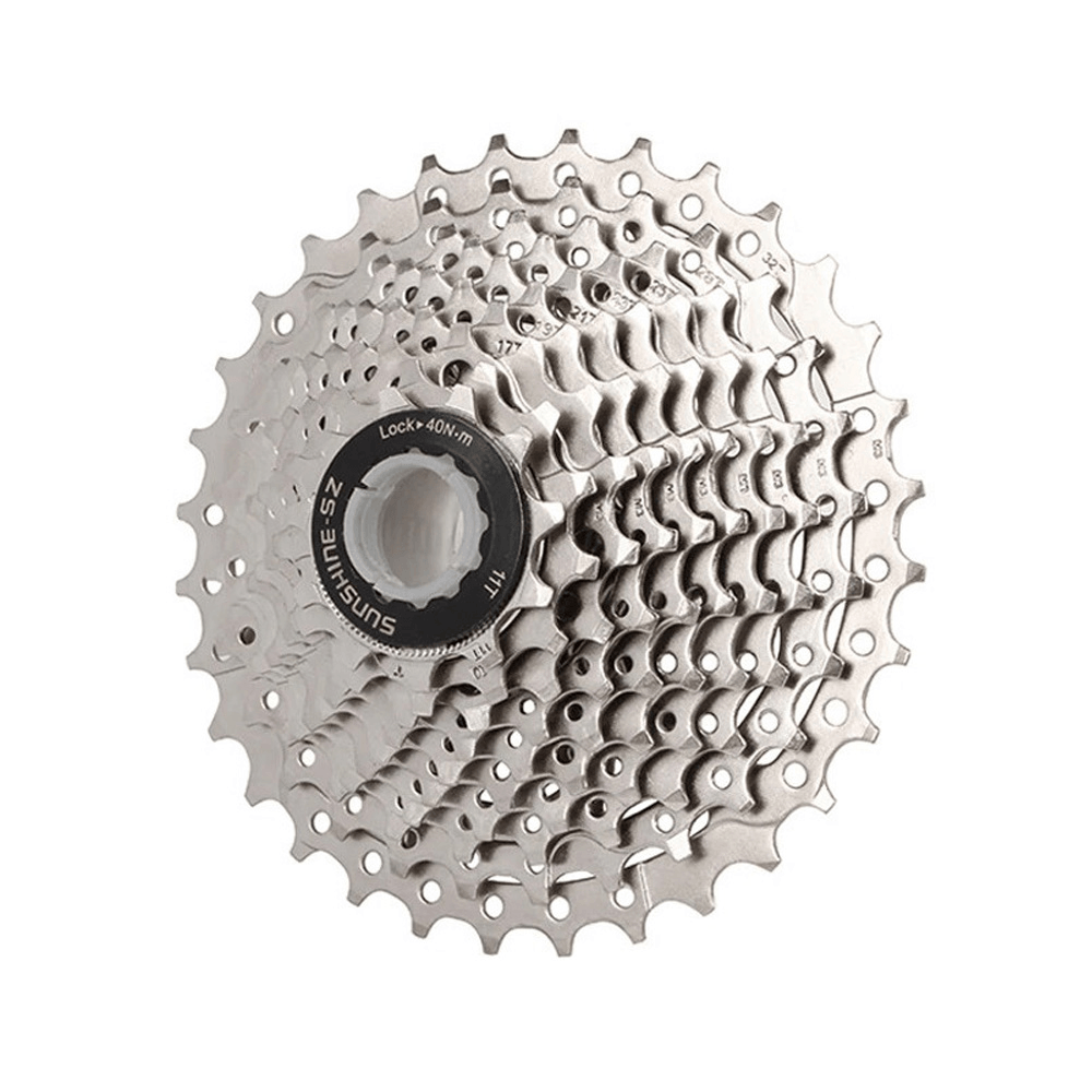 SUNSHINE Road Bike Freewheel 8 9 10 Speed Velocidade 11-25T/28T/30T/32T/34T Bicycle Cassette Freewheel for MTB Road Bike - MRSLM