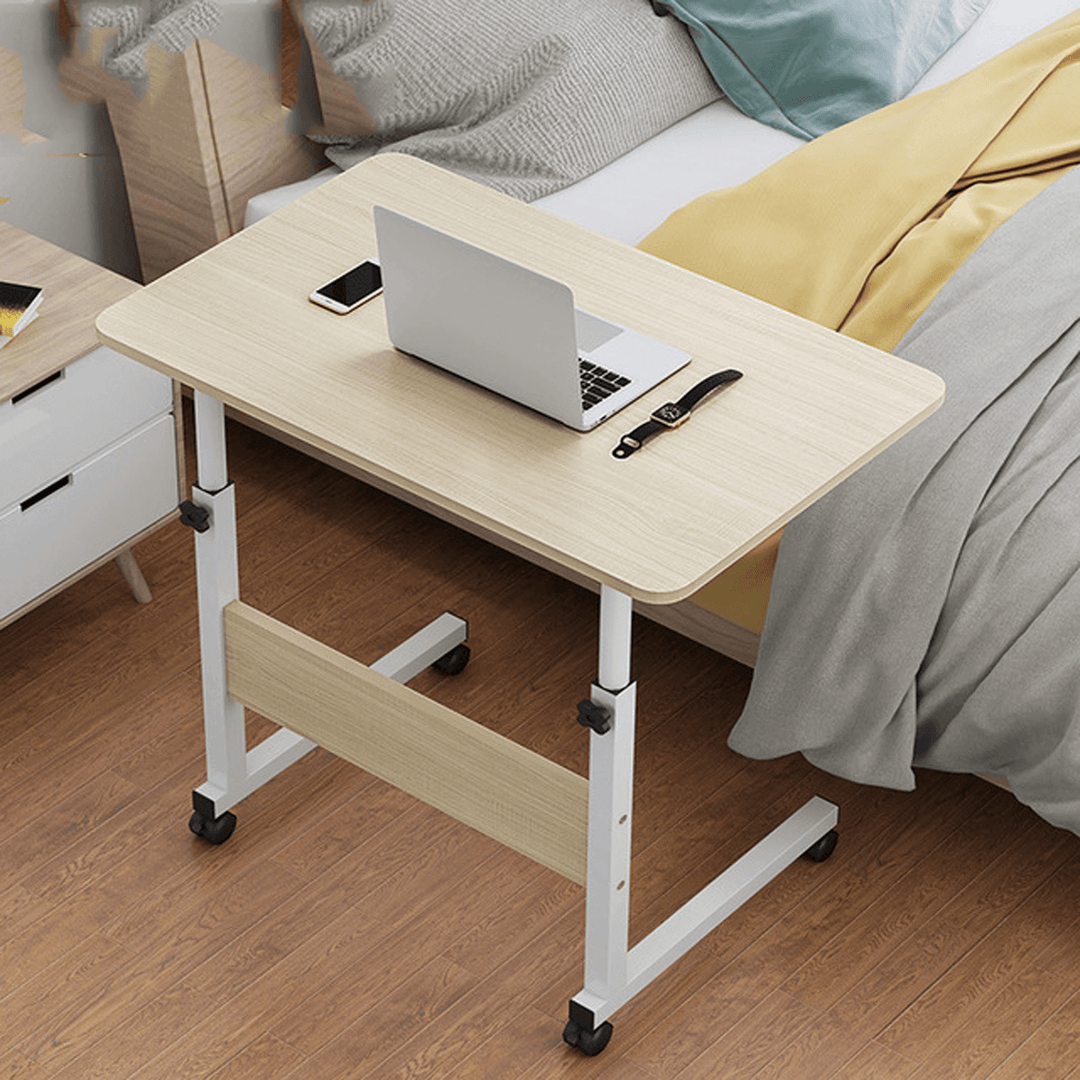 Multifunctional Movable Bedside Laptop Desk Wooden Computer Table Study Table Computer Stand - MRSLM