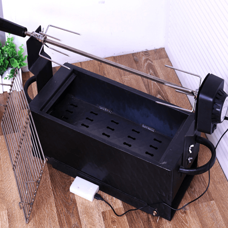 Ipree® Automatic Electric Barbecue Folding BBQ Grill Outdoor Camping Picnic Home Barbecue Grill - MRSLM