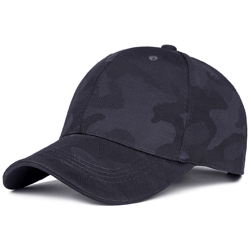 Camouflage Baseball Cap Outdoor Leisure Simple Sun Hat - MRSLM