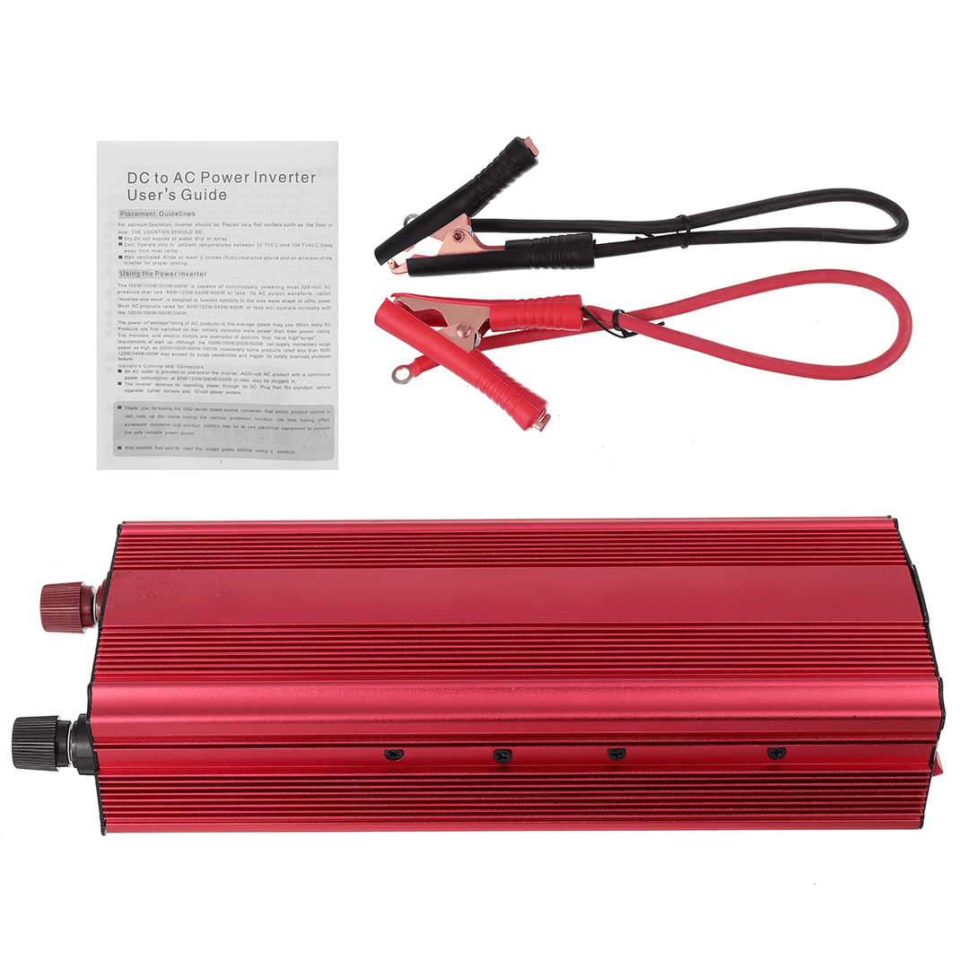 Solar Power System Inverter Kit 10A/30A/60A/100A Charge Controller 2000W Solar Inverter Set - MRSLM