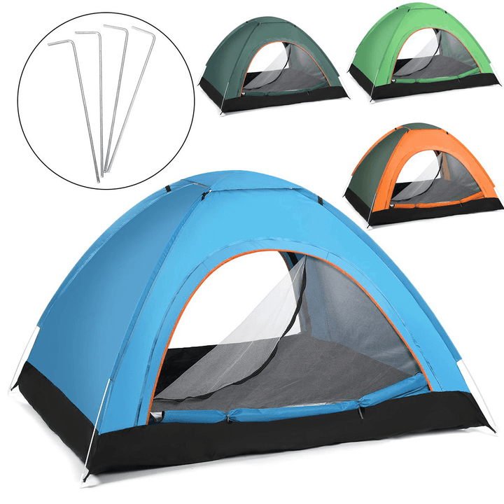 2-3 Person Full Automatic Anti-Uv Windproof Waterproof Camping Tent Outdoor Traveling Hiking Beach Tent - MRSLM