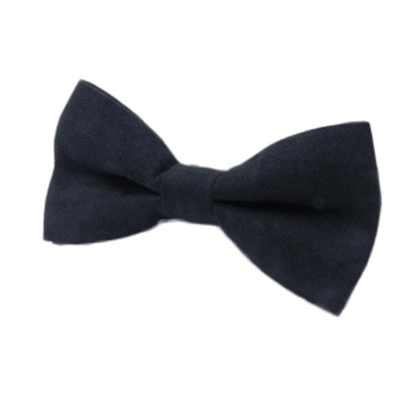 Men Solid Double Layer Formal Suit Corduroy Business Bow Tie - MRSLM