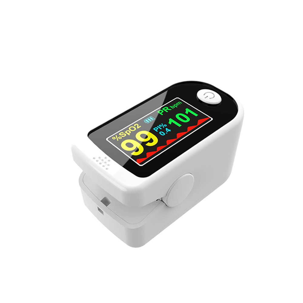 BOXYM JSL-X201 Finger-Clamp Pulse Oximeter Oxygen Saturometro Pulse Rate Monitor Digital SPO2 Medical Saturatiemeter Vinger Monitor - MRSLM