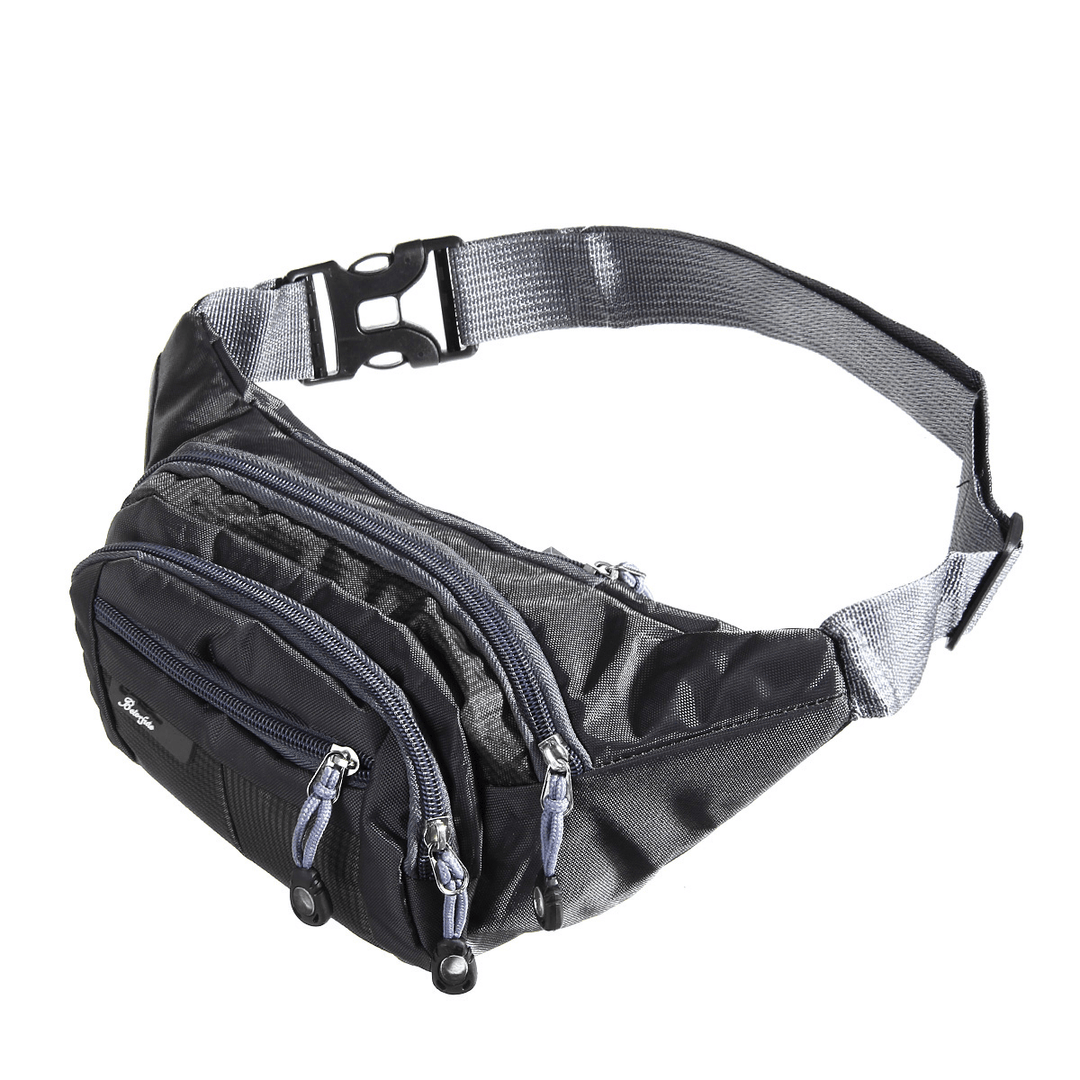 7L Outdoor Belt Waist Bag Pack Waterproof Crossbody Messenger Phone Bag Sports Travel - MRSLM