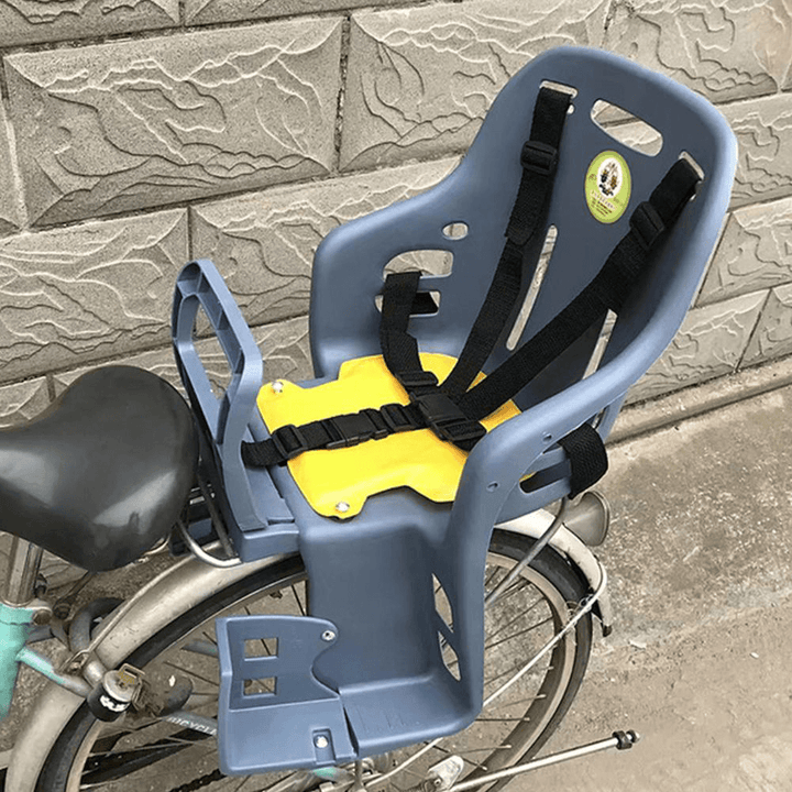 BIKIGHT Bike Child Seat Comfortable Safety Kids Bicycle Front Rear Saddle Max Load 30Kg for 8-72 Month - MRSLM