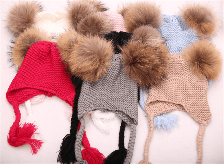 Baby Knitted Hat Keeps Warm in Autumn and Winter - MRSLM