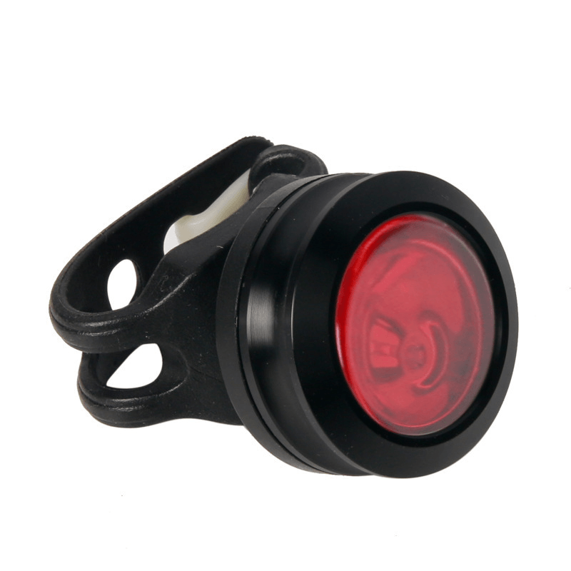 BIKIGHT Red/White LED Bike Taillight 400Mah 3 Modes USB Rechargeable Safety Warning Lamp for Electric Bike Scooter Motorcycle - MRSLM