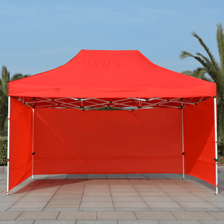 Waterproof Oxford Tents Gazebo Wall Sunshade Replacement Cloth One Side Outdoor Tent Sidewall without Roof - MRSLM