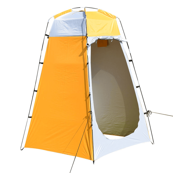 210T Polyester Shower Tent Anti-Uv Waterproof Dressing Room Rain Shelter Beach Privacy Tent C Amping Travel with Storage Bag - MRSLM