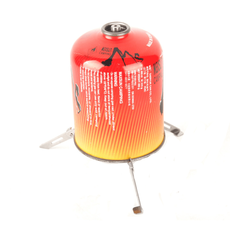 APG Gas Tank Holder Outdoor Camping Tank Bracket Stainless Steel Folding Stand Cooking Gas Bottle Tripod - MRSLM