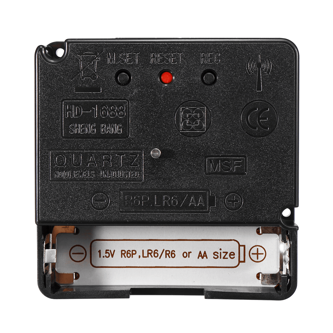 UK MSF Time Atomic Radio Controlled Silent Clock Movement DIY Kit - MRSLM
