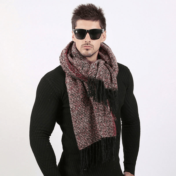 College Style Couple Circle Yarn Scarf Trend - MRSLM