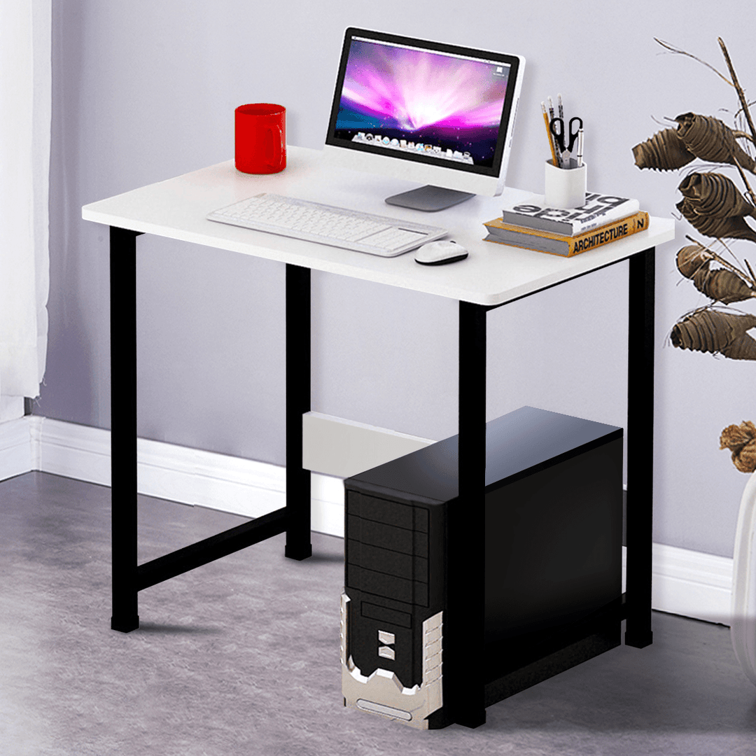 Wooden Computer Laptop Desk Modern Table Study Desk Office Furniture PC Workstation for Home Office Studying Living Room - MRSLM