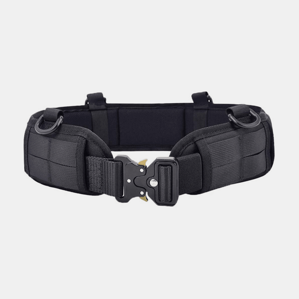 Men Nylon Outdoor Tactical Multifunctional Camouflage Training Pants Belt - MRSLM