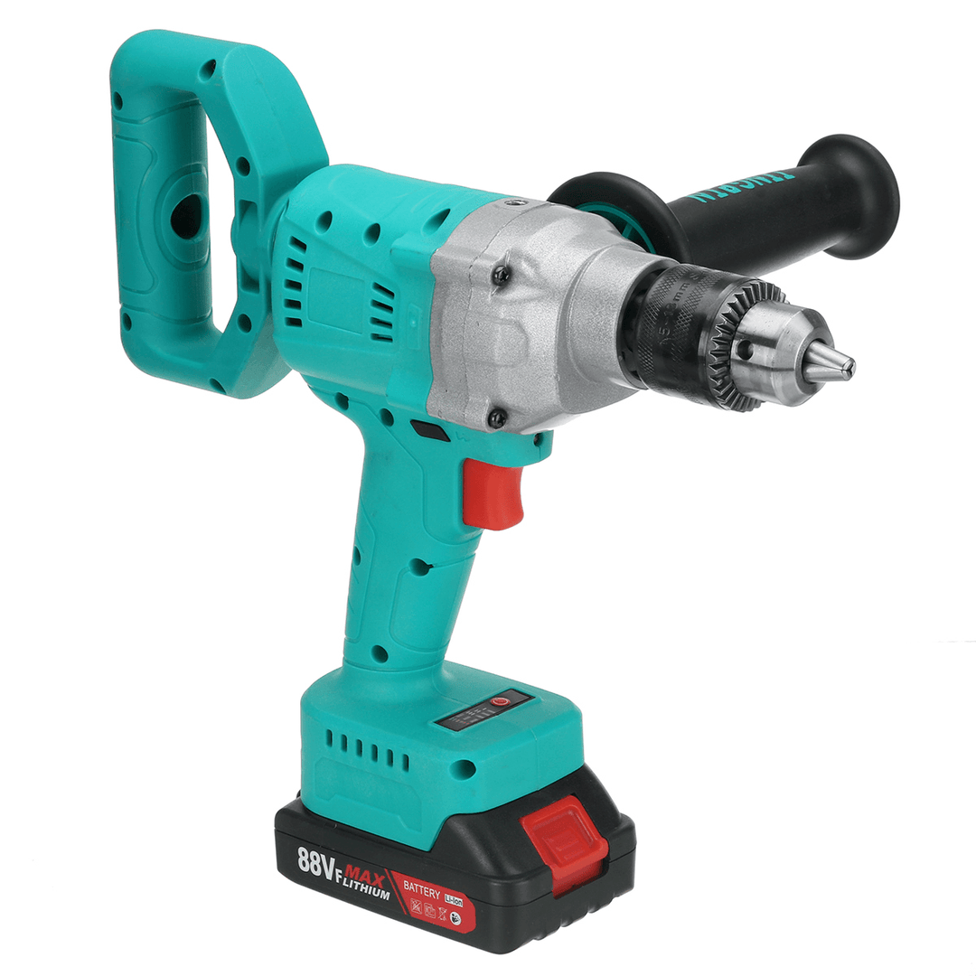 Brushless Electric Drill Cordless Electric Screwdriver 1/2" Chuck with Battery - MRSLM