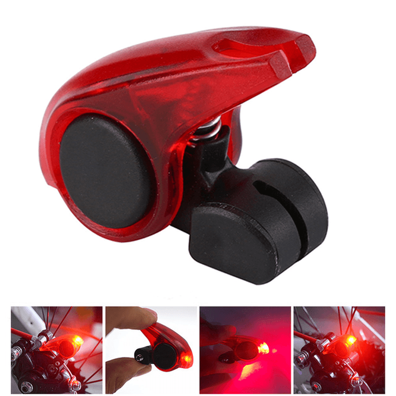 XANES Bicycle Brake Lights Safety Warning Cycling Lamp Lights Suitable for V Brakes Automatic Contro - MRSLM