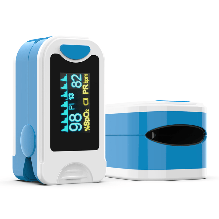 PRO-M130 Household Portabl LED Fingertip Pulse Oximeter SPO2 PR+MISE Pulse Oximeter Blood Oxygen Monitor - MRSLM