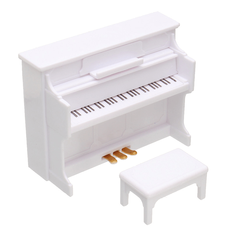 1:12 Simulation Sofa Piano Set Play House Props Dollhouse Creative DIY Material - MRSLM