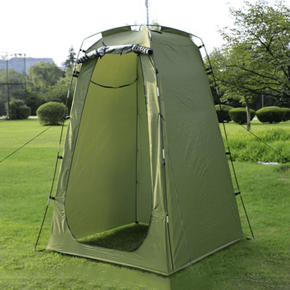 210T Polyester Shower Tent Anti-Uv Waterproof Dressing Room Rain Shelter Beach Privacy Tent C Amping Travel with Storage Bag - MRSLM