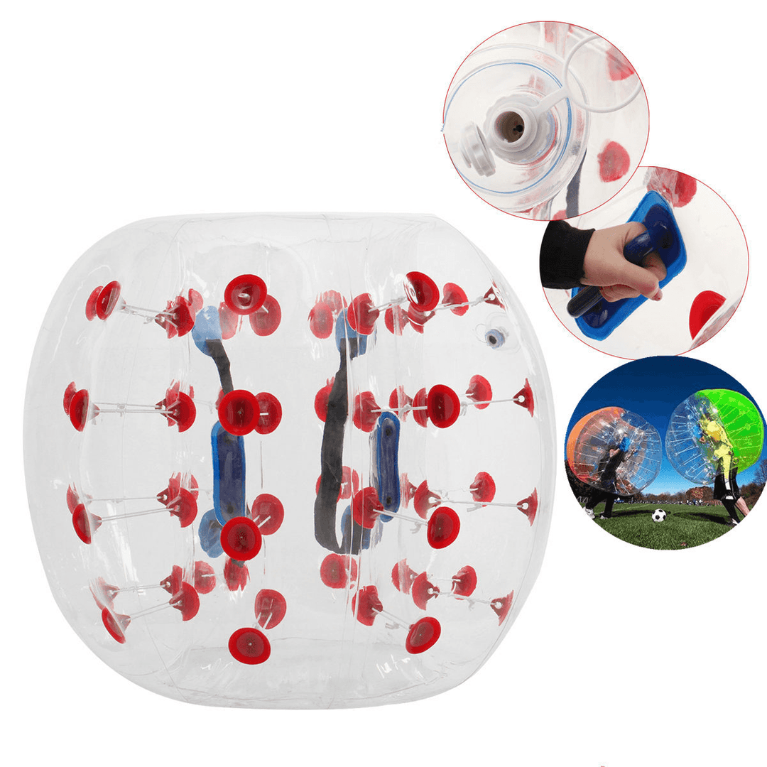 Outdoor Air Bubble Ball 0.8Mm PVC 100Cm Air Bumper Ball Soccer Body Zorb Ball Swimming Pool Game - MRSLM